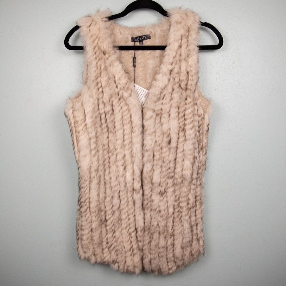 Elliatt Molted fur vest NWT-M